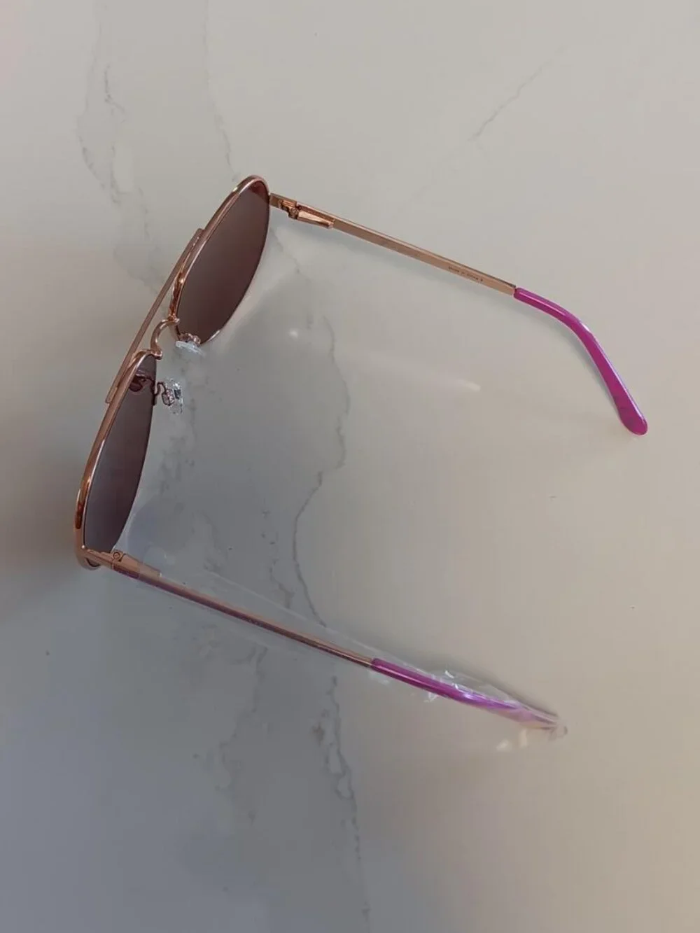 STEVE MADDEN Sunglasses Aviators Pink NEW